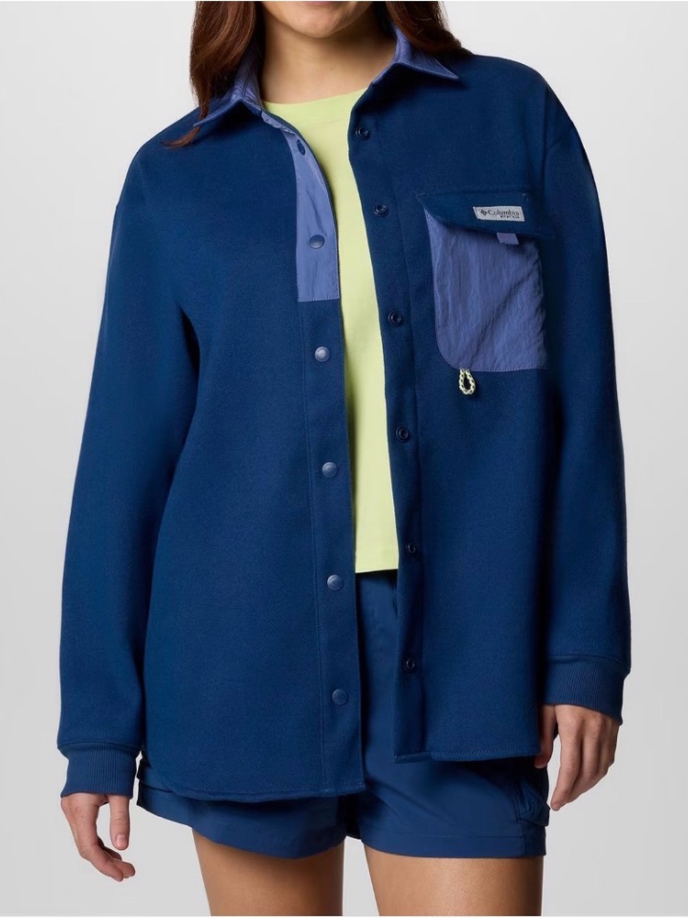 💙NWT Columbia Women’s PFG Open Water Shirt Jacket💙 - Picture 1 of 8